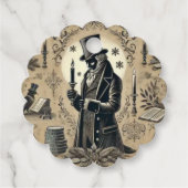 Scrooge Bedankjes Labels (Voorkant)