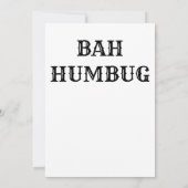 Scrooge Christmas-Wenskaart (Achterkant)