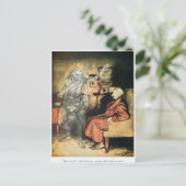 Scrooge en de Ghost van Marley Briefkaart (Staand voorkant)