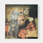 Scrooge en de Ghost van Marley Magneet (Voorkant)
