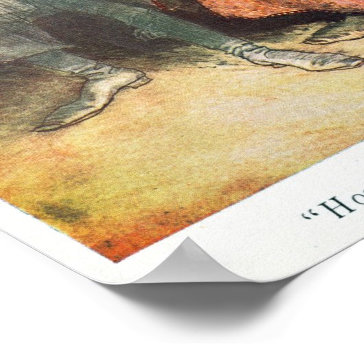 Scrooge en de Ghost van Marley Poster (Hoek)