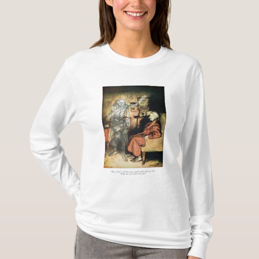 Scrooge en de Ghost van Marley T-shirt (Voorkant)