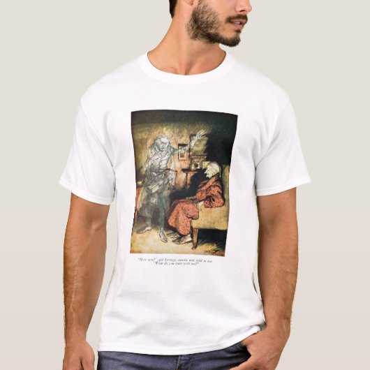 Scrooge en de Ghost van Marley T-shirt (Voorkant)