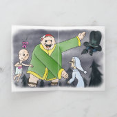 Scrooge en SweetHart - Gevouwen Wenskaart Kaart (Binnen)