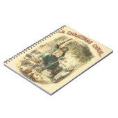Scrooge Geest van Kerstmis Victorian Notitieboek (Linkerzijde)