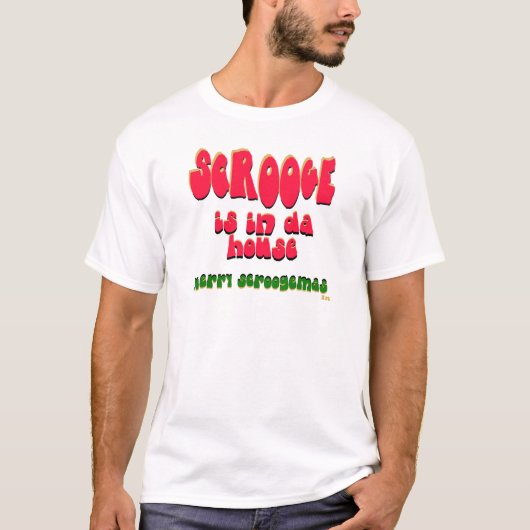 Scrooge is in een huis3 t-shirt (Voorkant)