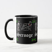 SCROOGE kerstcadeau Mok (Links)