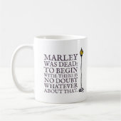 Scrooge Marley Personalized Charles Dickens Koffiemok (Links)