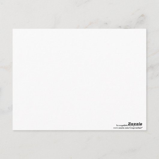 Scrooge&MarleySignScene Briefkaart