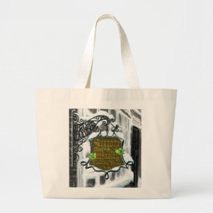 Scrooge&MarleySignScene Grote Tote Bag