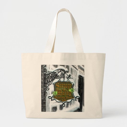 Scrooge&MarleySignScene Grote Tote Bag (Voorkant)