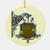 Scrooge&MarleySignScene Keramisch Ornament (Achterkant)