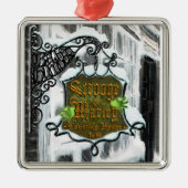 Scrooge&MarleySignScene Metalen Ornament (Voorkant)