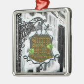 Scrooge&MarleySignScene Metalen Ornament (Links)