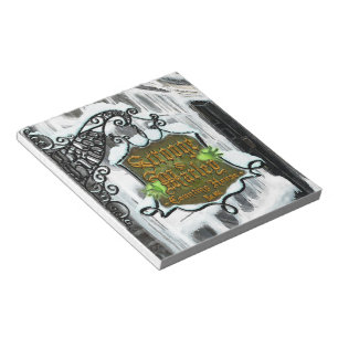 Scrooge&MarleySignScene notepads Notitieblok
