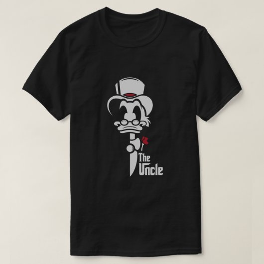 Scrooge McDuck - Het oom shirt 1 (Design voorkant)