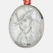 Scrooge Metalen Ornament (Links)
