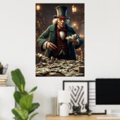 Scrooge-Poster Poster (Thuiskantoor)