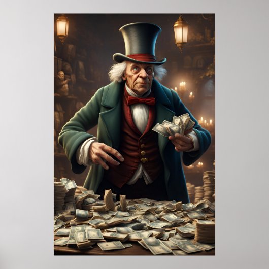 Scrooge-Poster Poster (Voorkant)