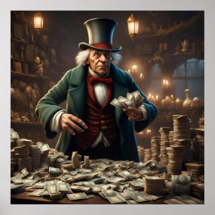 Scrooge-Poster Poster