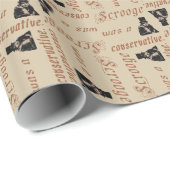 Scrooge was een conservatief cadeaupapier (Rol Hoek)