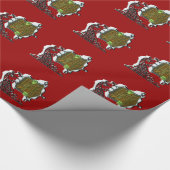 ScroogeHauntedSign Cadeaupapier (Hoek)