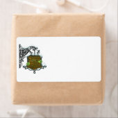 ScroogeHauntedSign Etiket (Insitu)