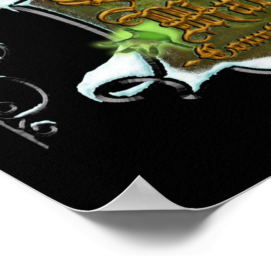 ScroogeHauntedSign Poster (Hoek)