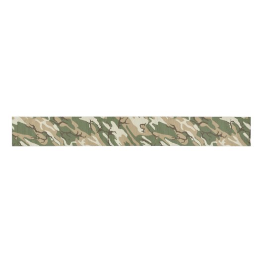 Scrub Camo Grosgrain Lint (Voorkant)