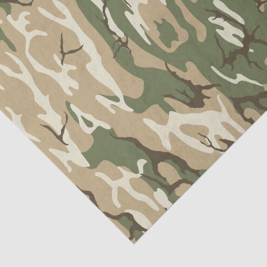 Scrub Camo Tissuepapier (Detail)