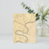 Scrub Grass Township Briefkaart (Staand voorkant)