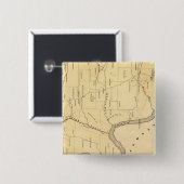 Scrub Grass Township Vierkante Button 5,1 Cm (Voorkant /achterkant)
