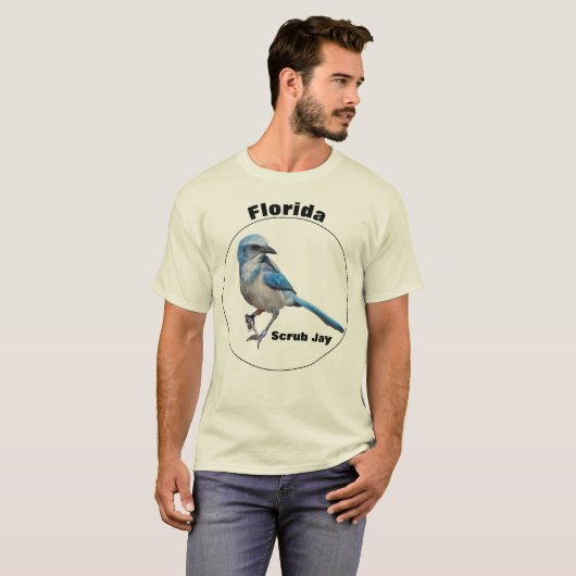 Scrub_Jay_2022 T-shirt (Voorkant volledig)