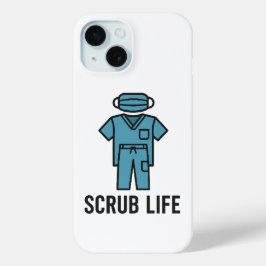 Scrub Life Apple 15 iPhone hoesje