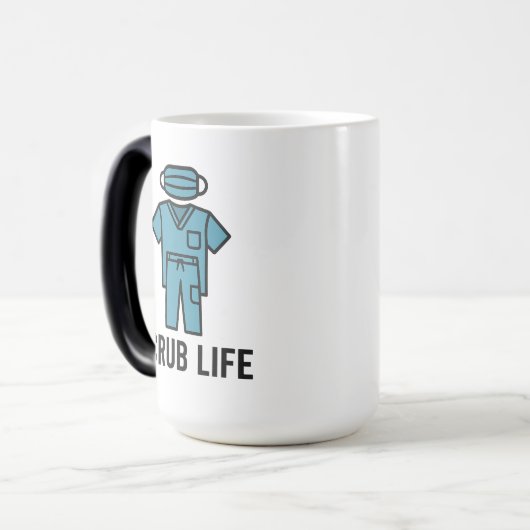 Scrub Life-Mok Magische Mok (Voorkant links)