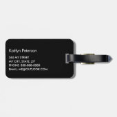 Scrub Life Schattigee zuidwestelijke typografie Bagagelabel (Achterkant horizontaal)