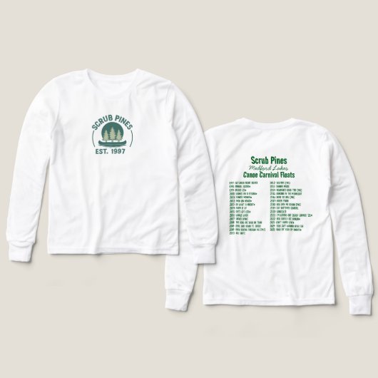 Scrub Pines Gear Tri-Blend Shirten (Voorkant /achterkant)