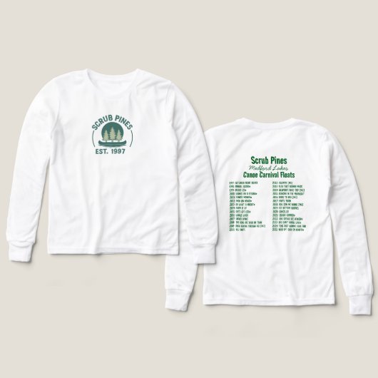 Scrub Pines Gear Tri-Blend Shirten (Voorkant /achterkant)