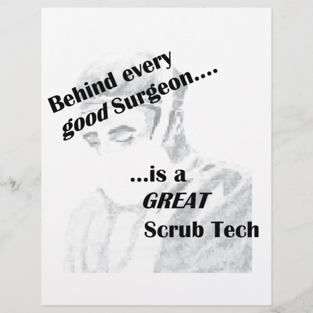 Scrub Tech (Voorkant)