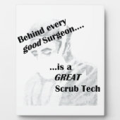 Scrub Tech Fotoplaat (Voorkant)