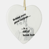 Scrub Tech Keramisch Ornament (Rechts)