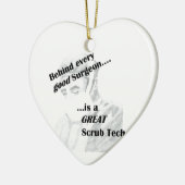 Scrub Tech Keramisch Ornament (Links)