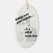 Scrub Tech Keramisch Ornament (Rechts)