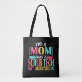 Scrub Tech Mam Surg Technologist Technicus Gift Tote Bag (Voorkant)