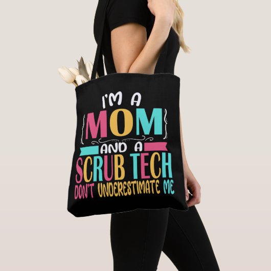 Scrub Tech Mam Surg Technologist Technicus Gift Tote Bag (Dichtbij)