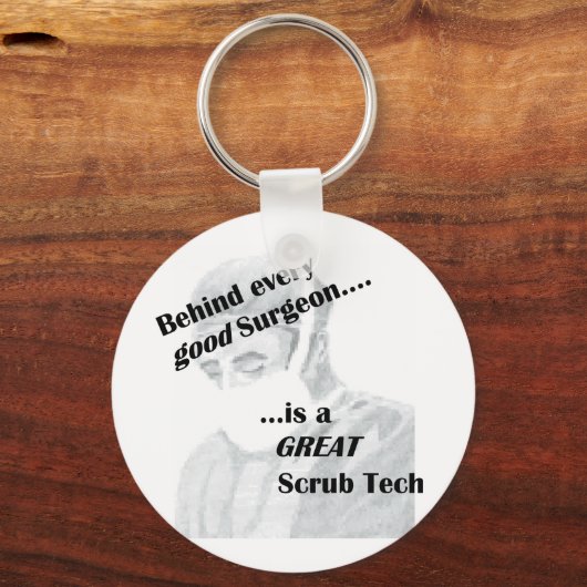 Scrub Tech Sleutelhanger (Voorkant)