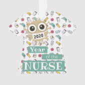 Scrub Uniform, Cute Nurse Ornament (voorkant)