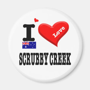 SCRUBBY CREEK - I Love Magneet
