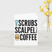 Scrubs1 Kaart (Gele Bloem)