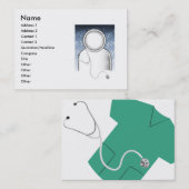 Scrubs - Chubby Visitekaartje (Voorkant / Achterkant)